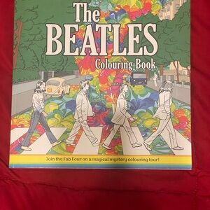 The Beatles Coloring Book - Green and Multicolor Design